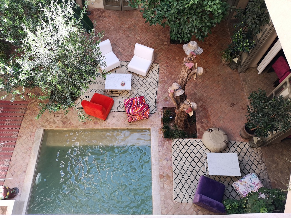 riad  marrakech avec piscine